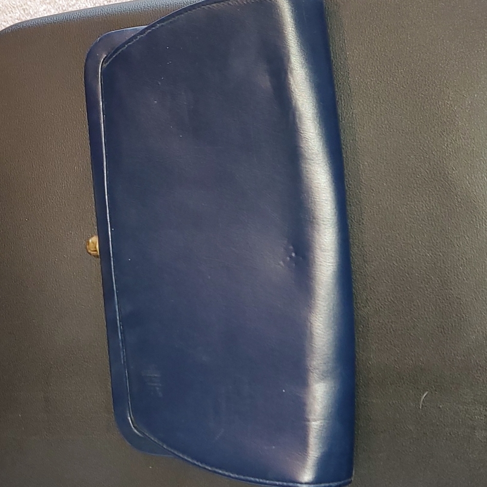 Vintage Navy Clutch
